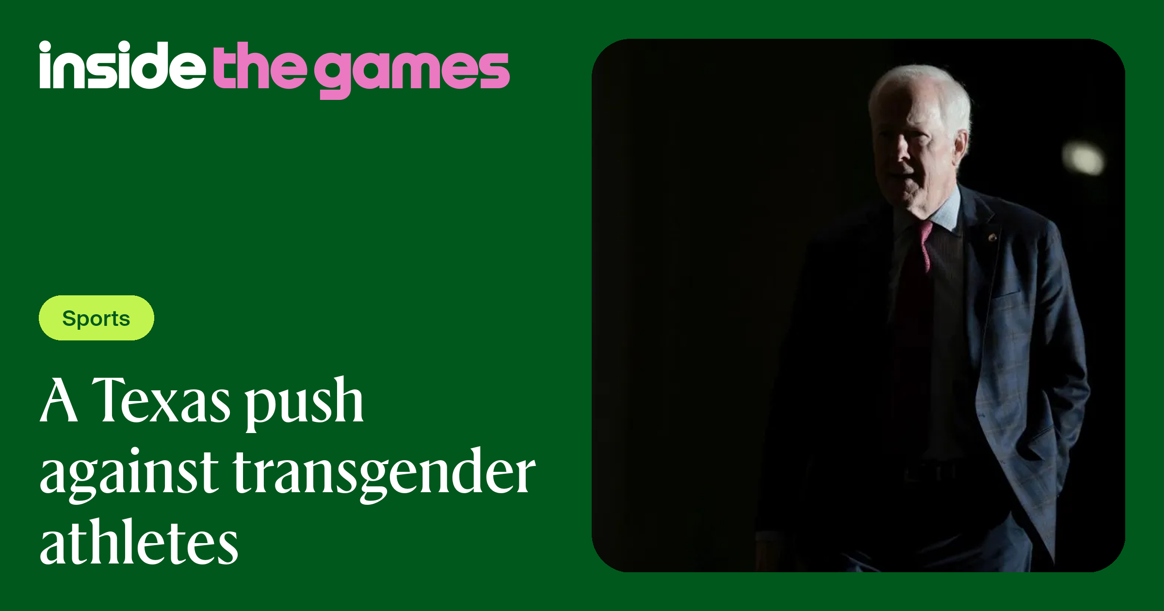 Inside The Games • A Texas push against transgender athletes