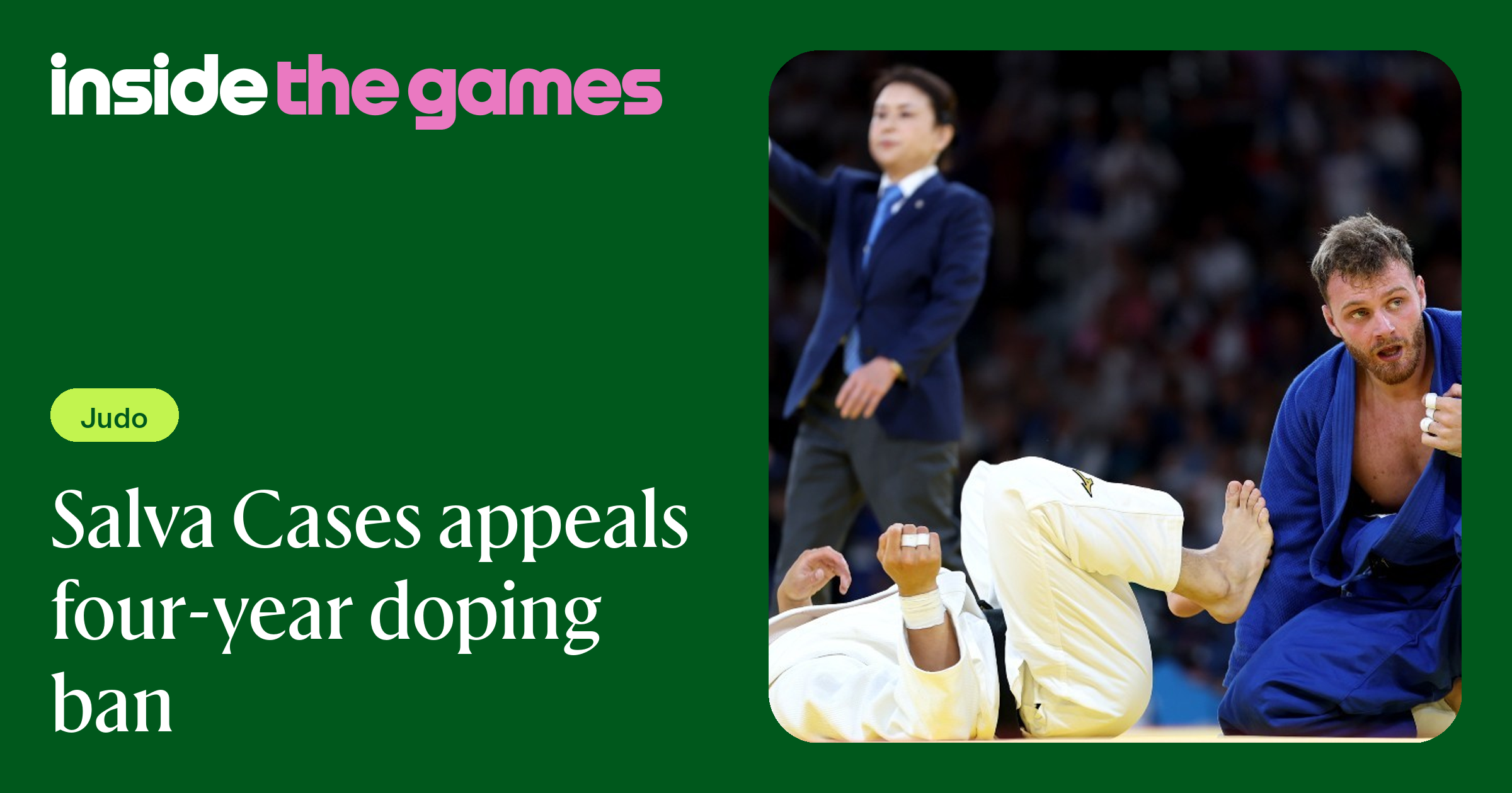 Inside The Games Salva Cases appeals four-year doping ban Inside The Games Salva Cases appeals four-year doping ban