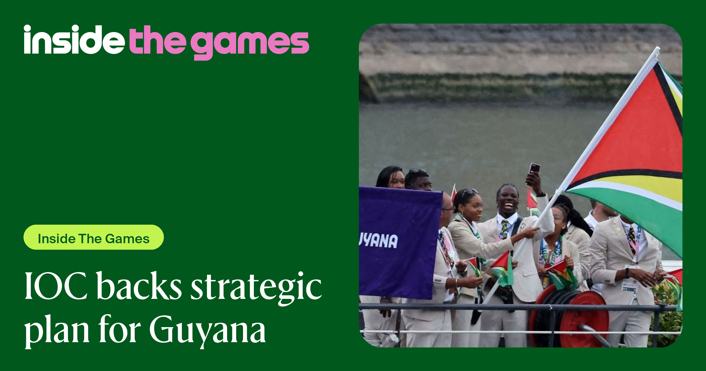 Inside The Games • IOC backs strategic plan for Guyana