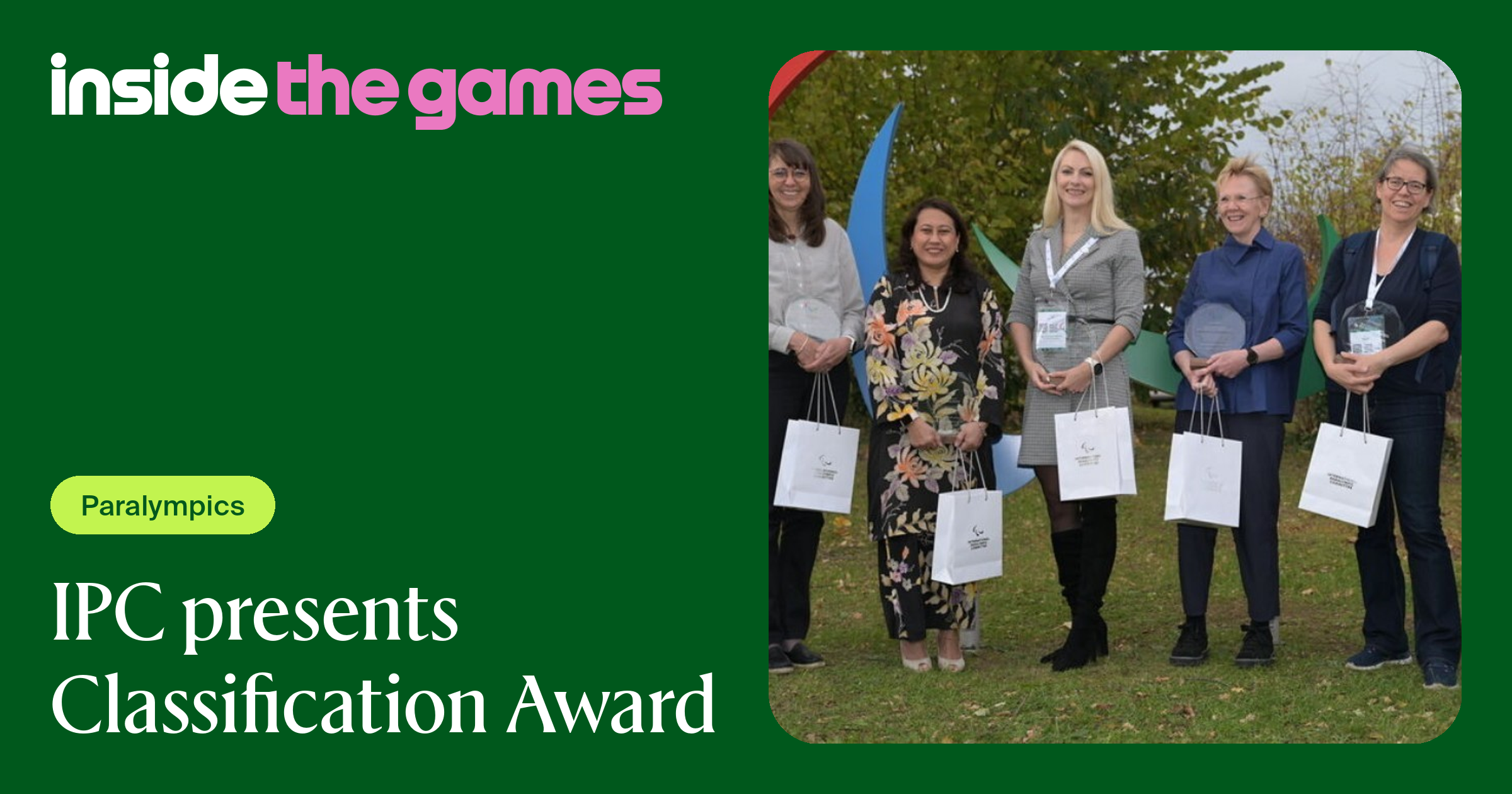 Inside The Games • IPC presents Classification Award