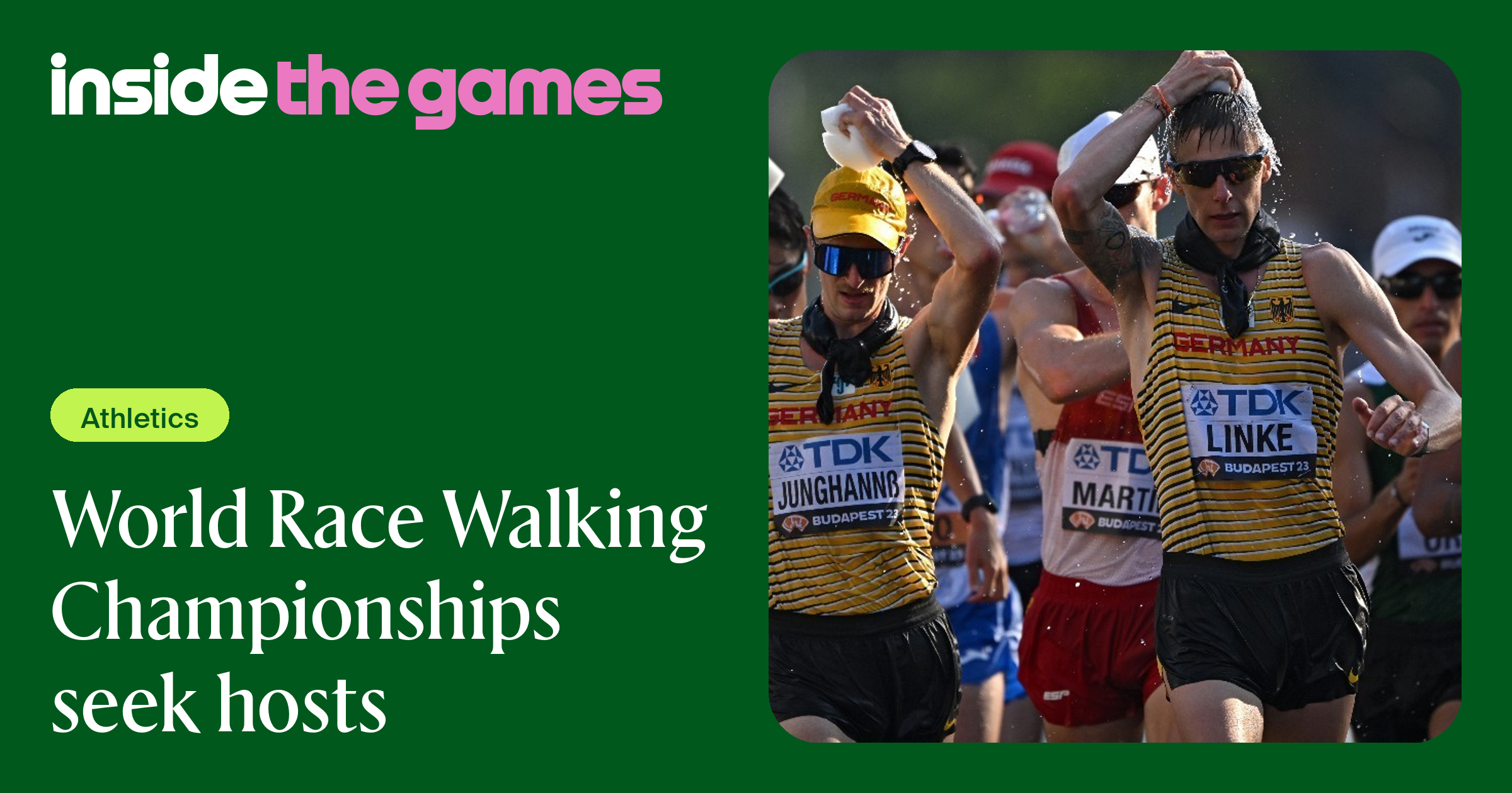 Inside The Games • World Race Walking Championships seek hosts