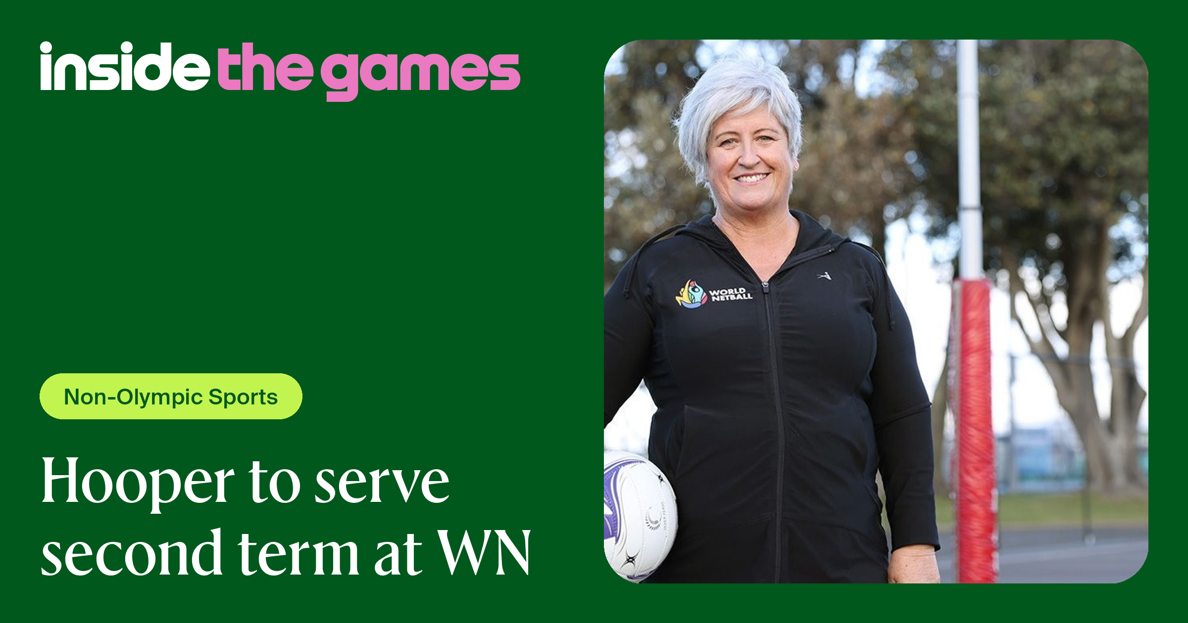 Inside The Games • Hooper to serve second term at WN