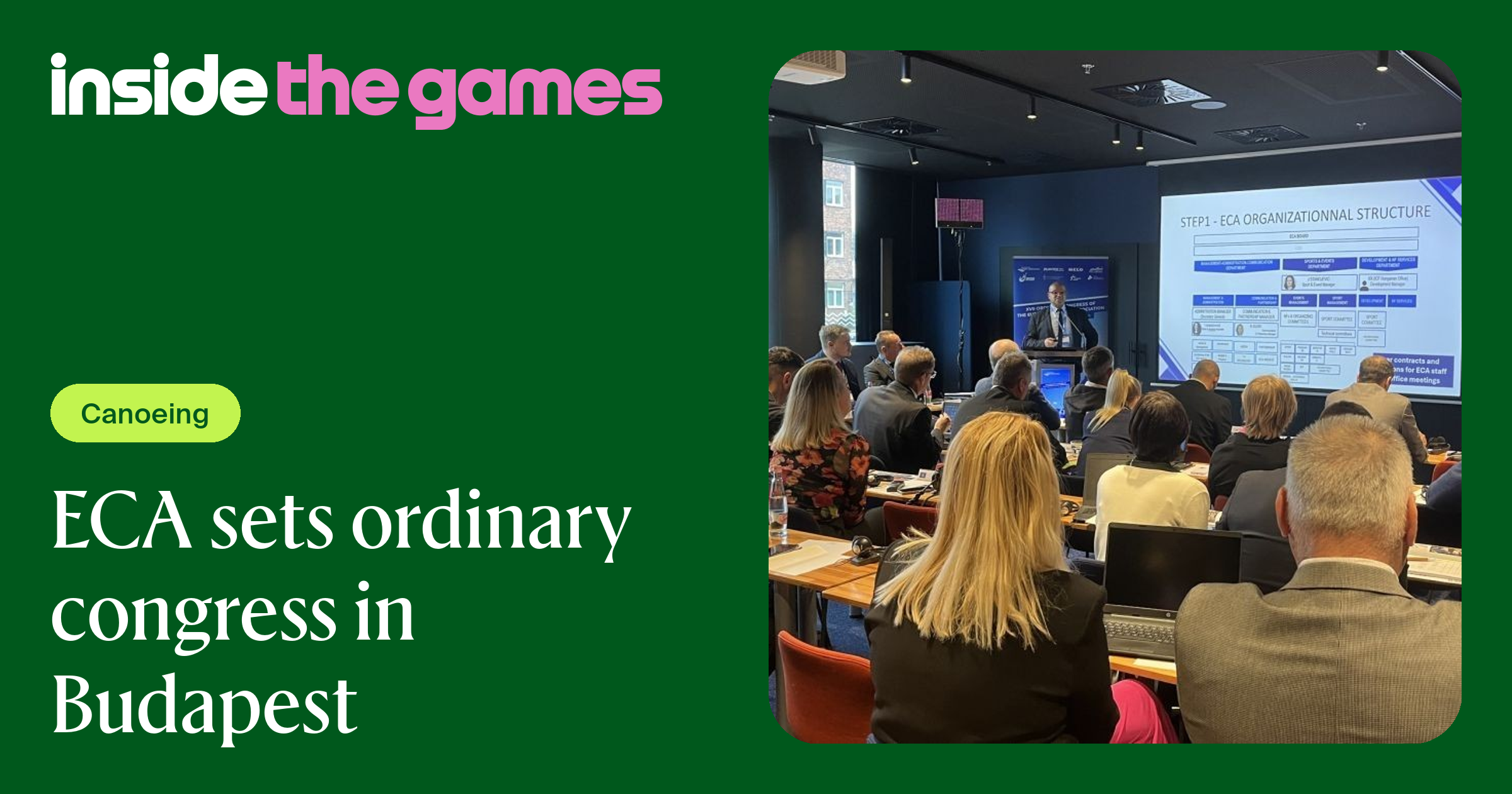 Inside The Games • ECA sets ordinary congress in Budapest