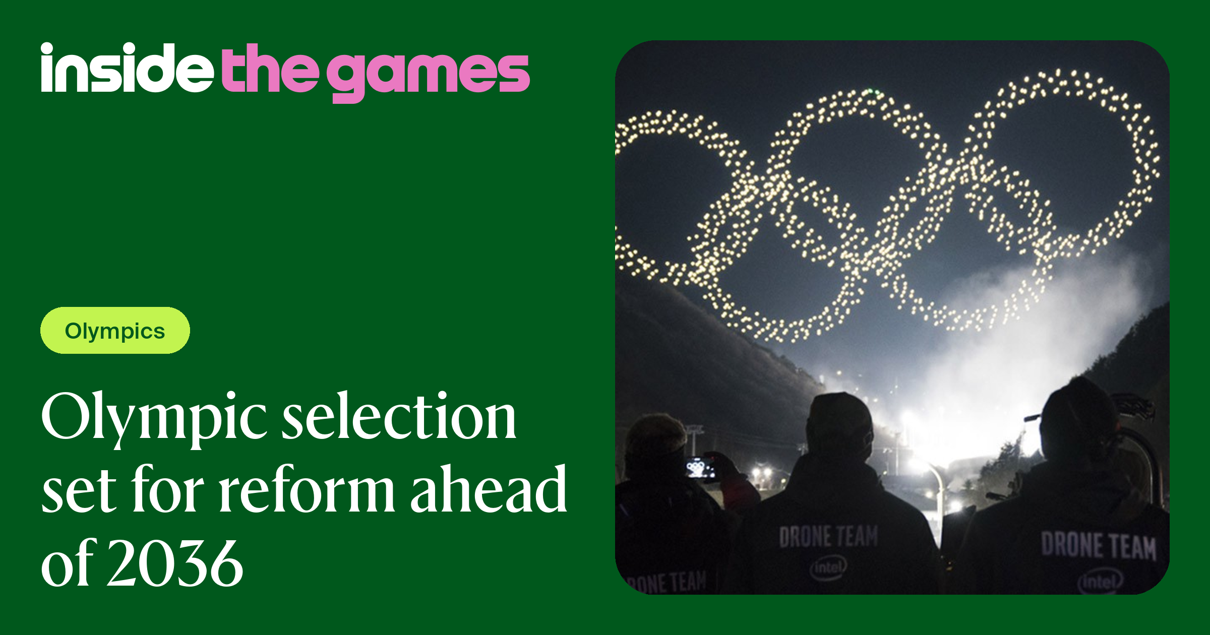 Inside The Games Olympic Selection Set For Reform Ahead Of 2036 Inside The Games Olympic Selection Set For Reform Ahead Of 2036
