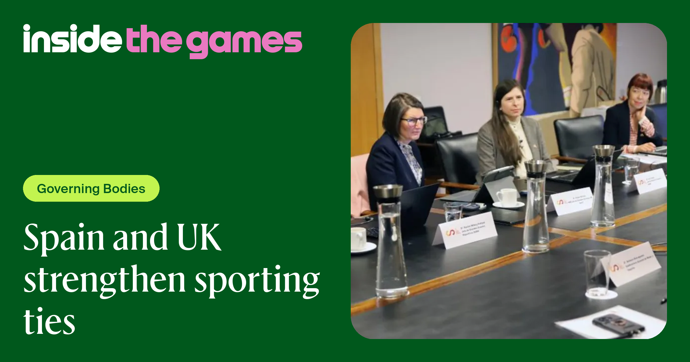 Inside The Games • Spain and UK strengthen sporting ties