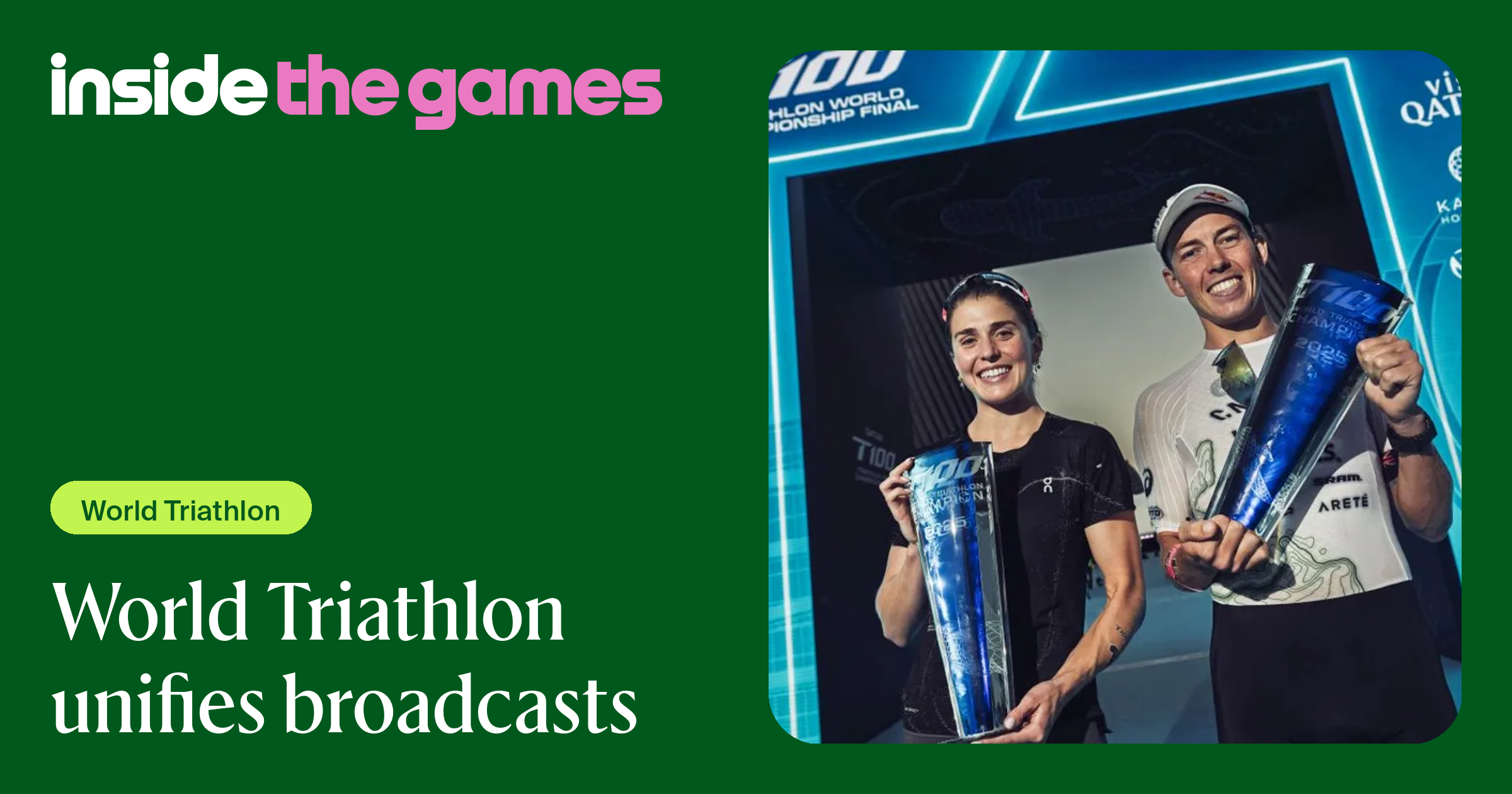 Inside The Games • World Triathlon unifies broadcasts