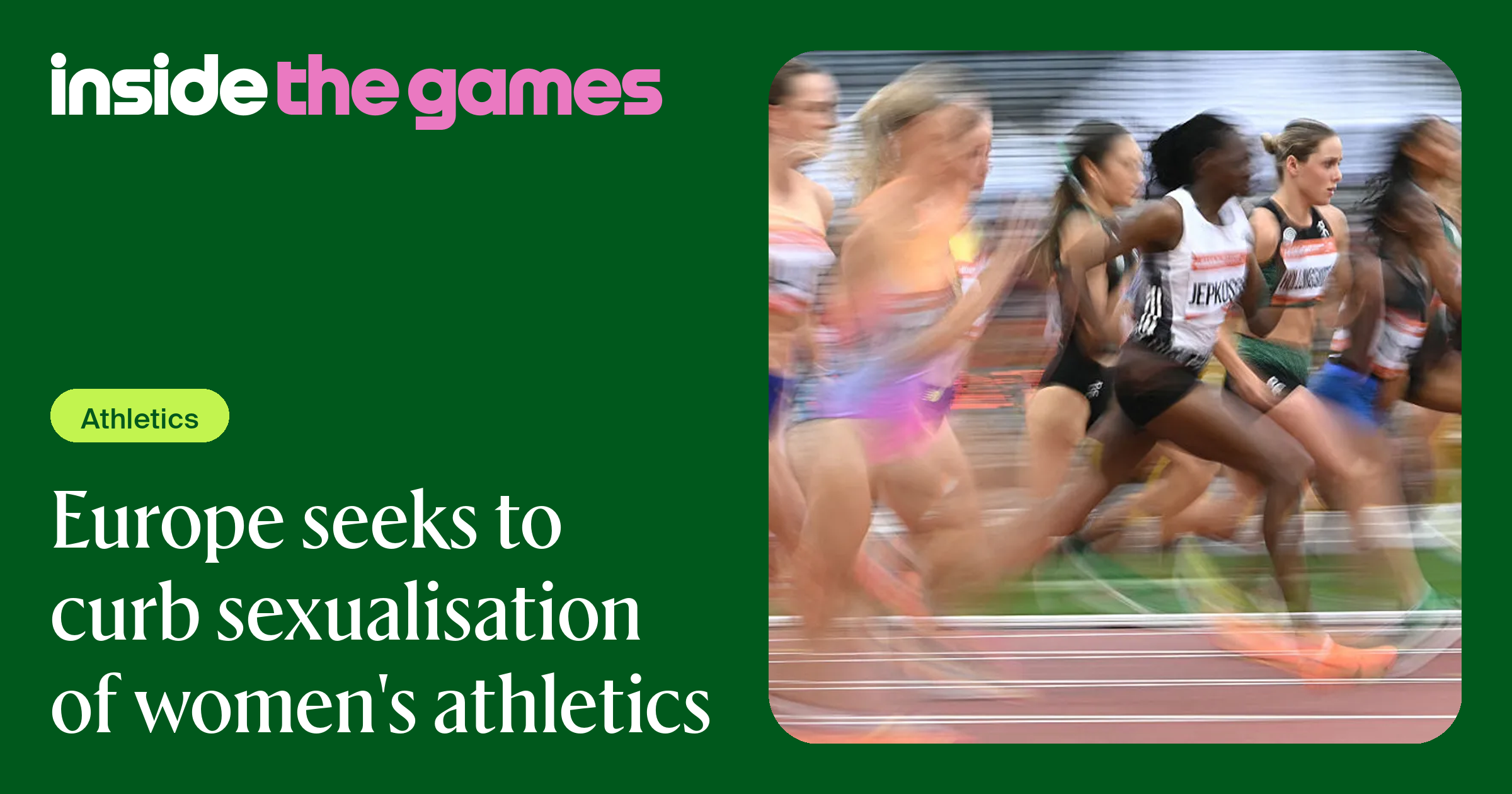 EBU and European Athletics release new production guidelines to curb sexualization