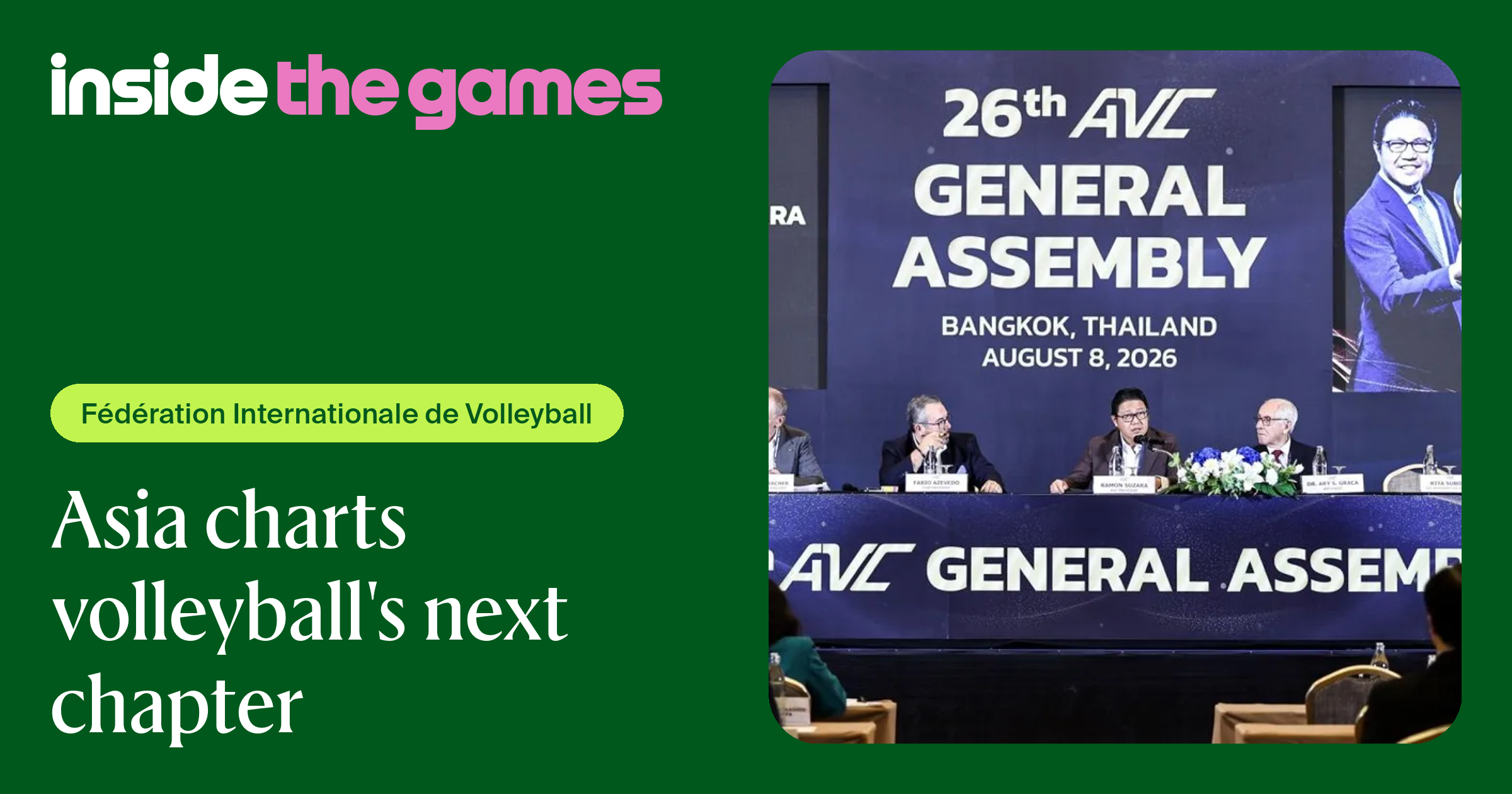 Inside The Games • Asia charts volleyball's next chapter