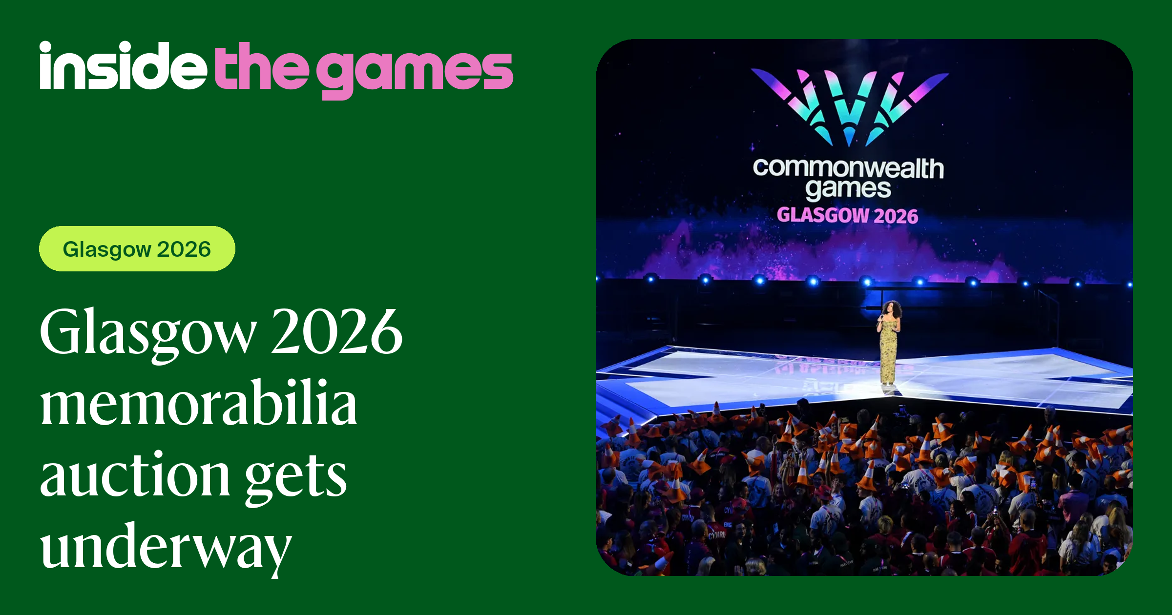 Glasgow 2026 memorabilia auction gets underway