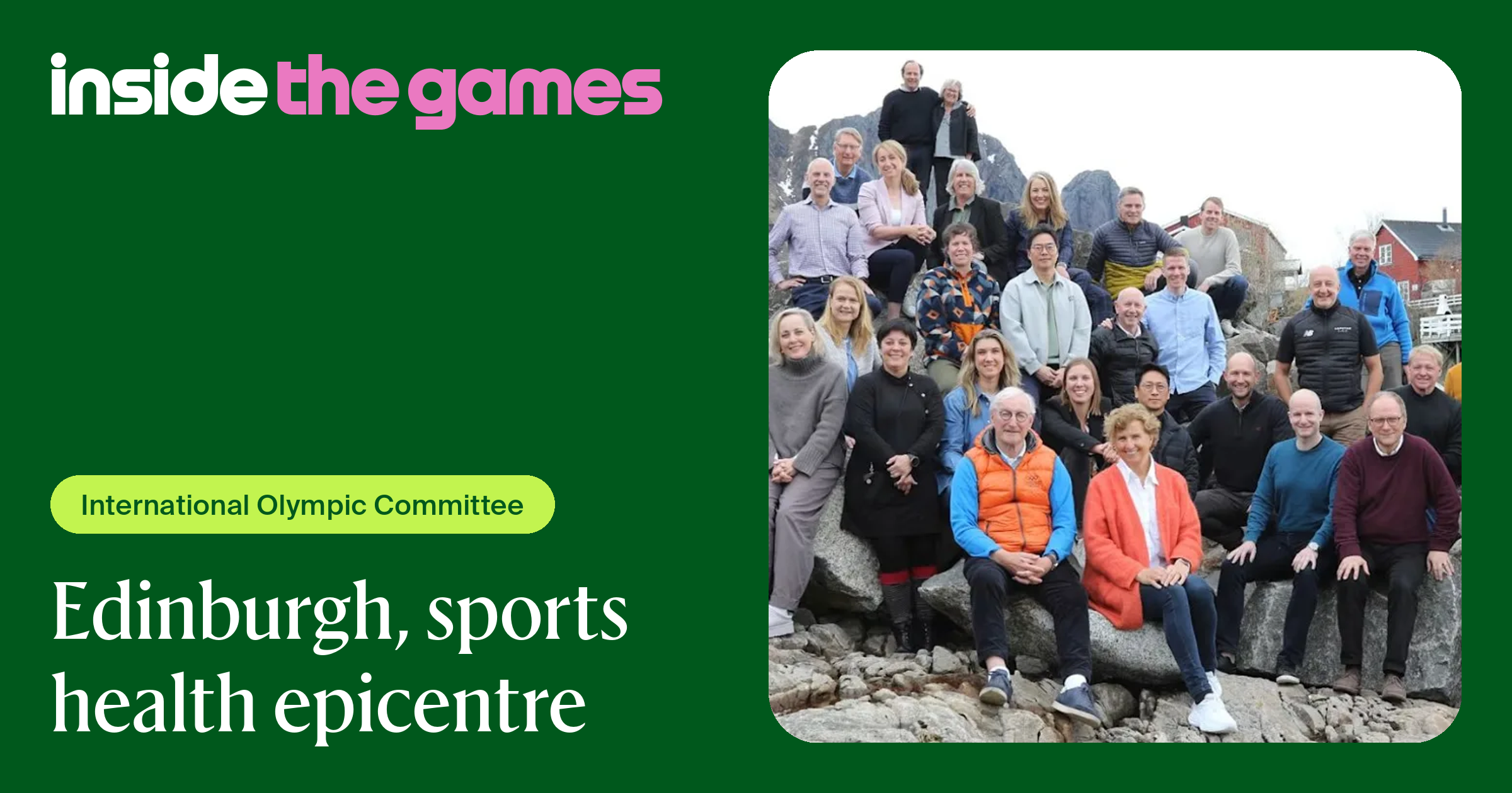 Inside The Games • Edinburgh, sports health epicentre