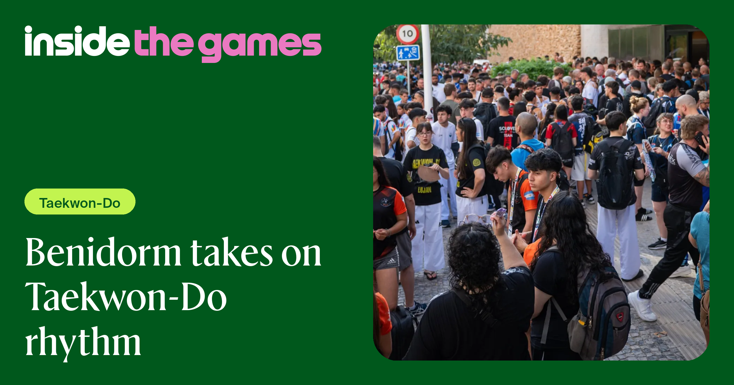 Inside The Games • Benidorm takes on Taekwon-Do rhythm