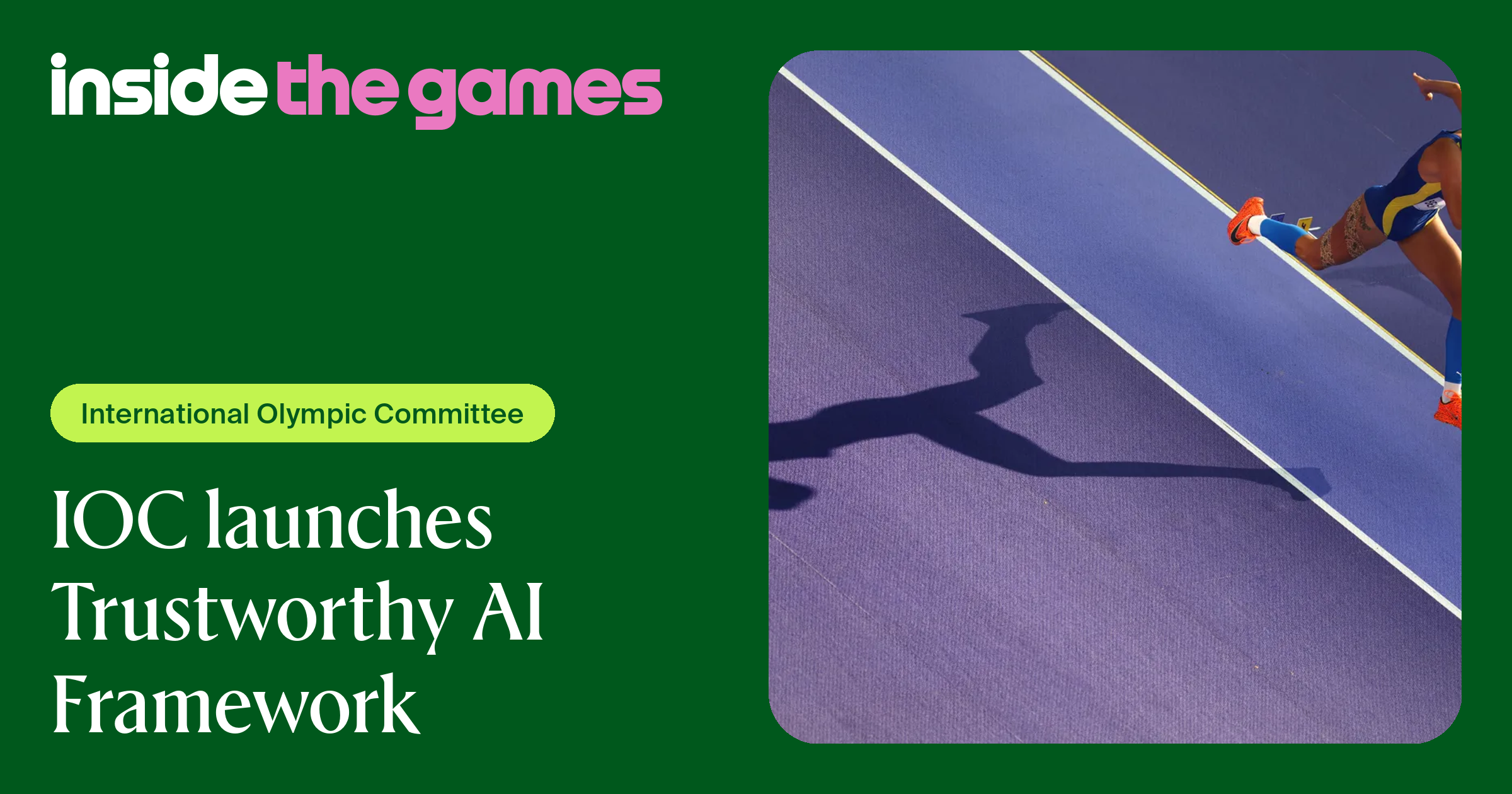 Inside The Games • IOC launches Trustworthy AI Framework