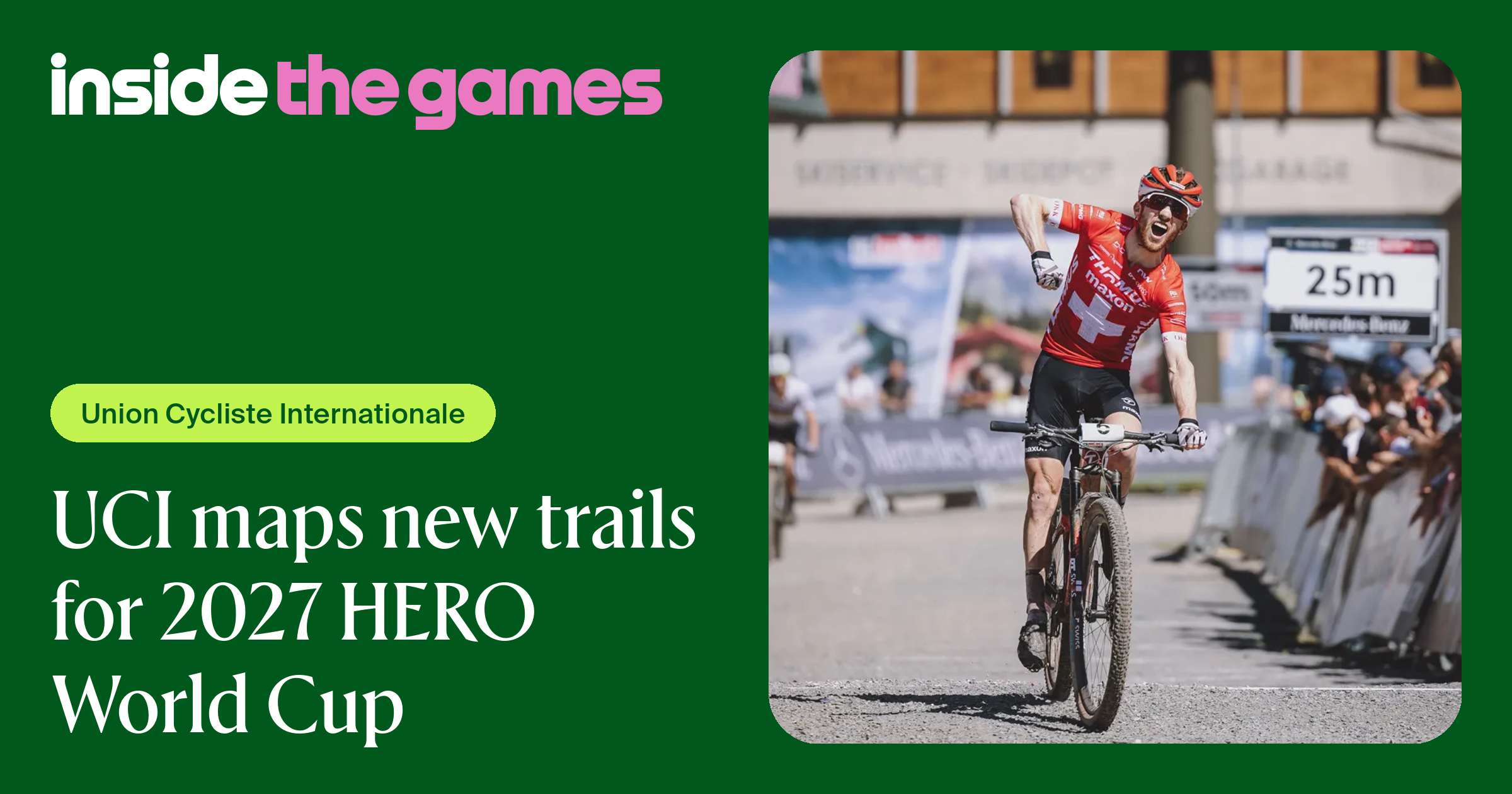 Inside The Games • UCI maps new trails for 2027 HERO World Cup