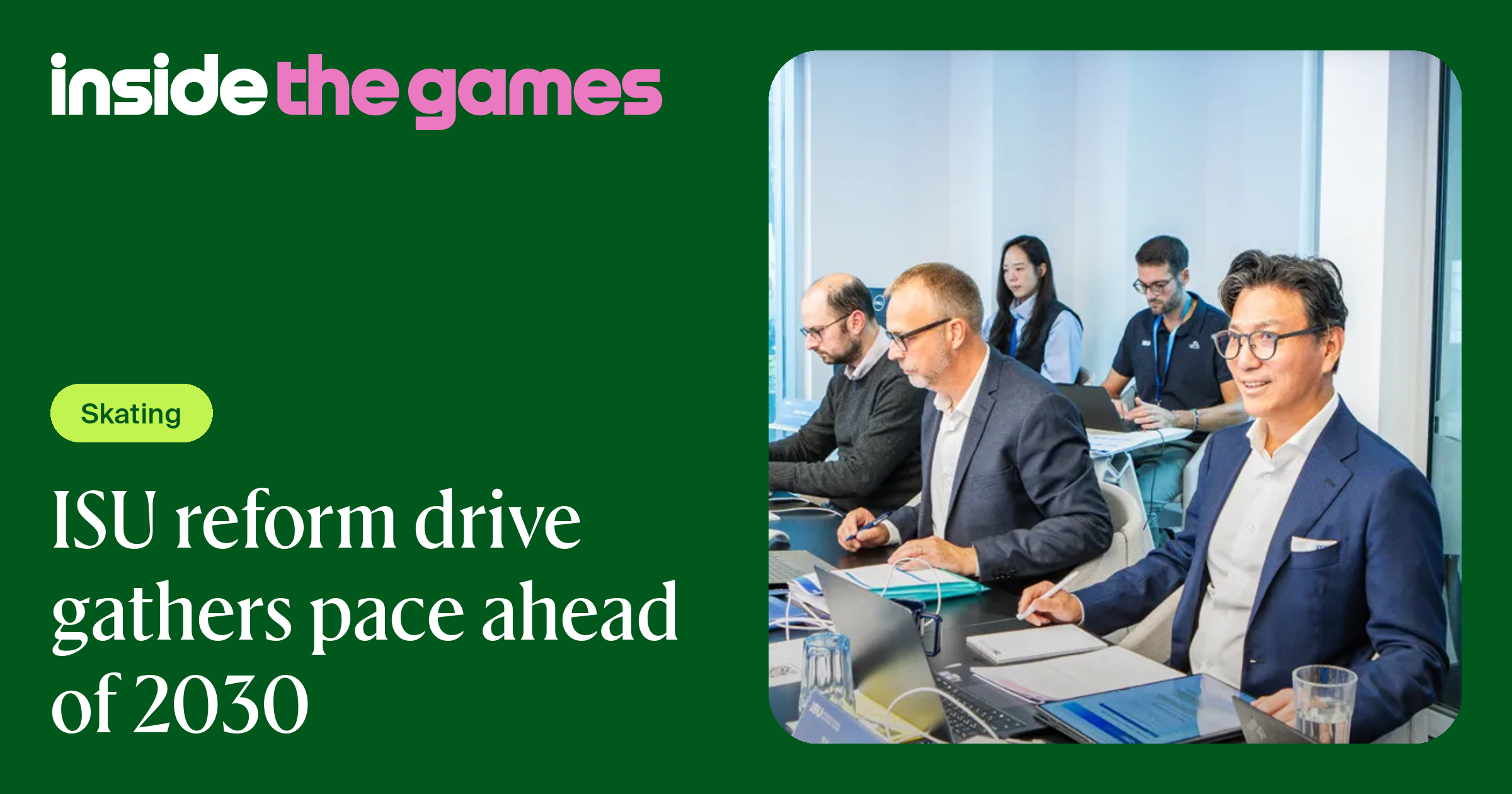 Inside The Games • ISU reform drive gathers pace ahead of 2030