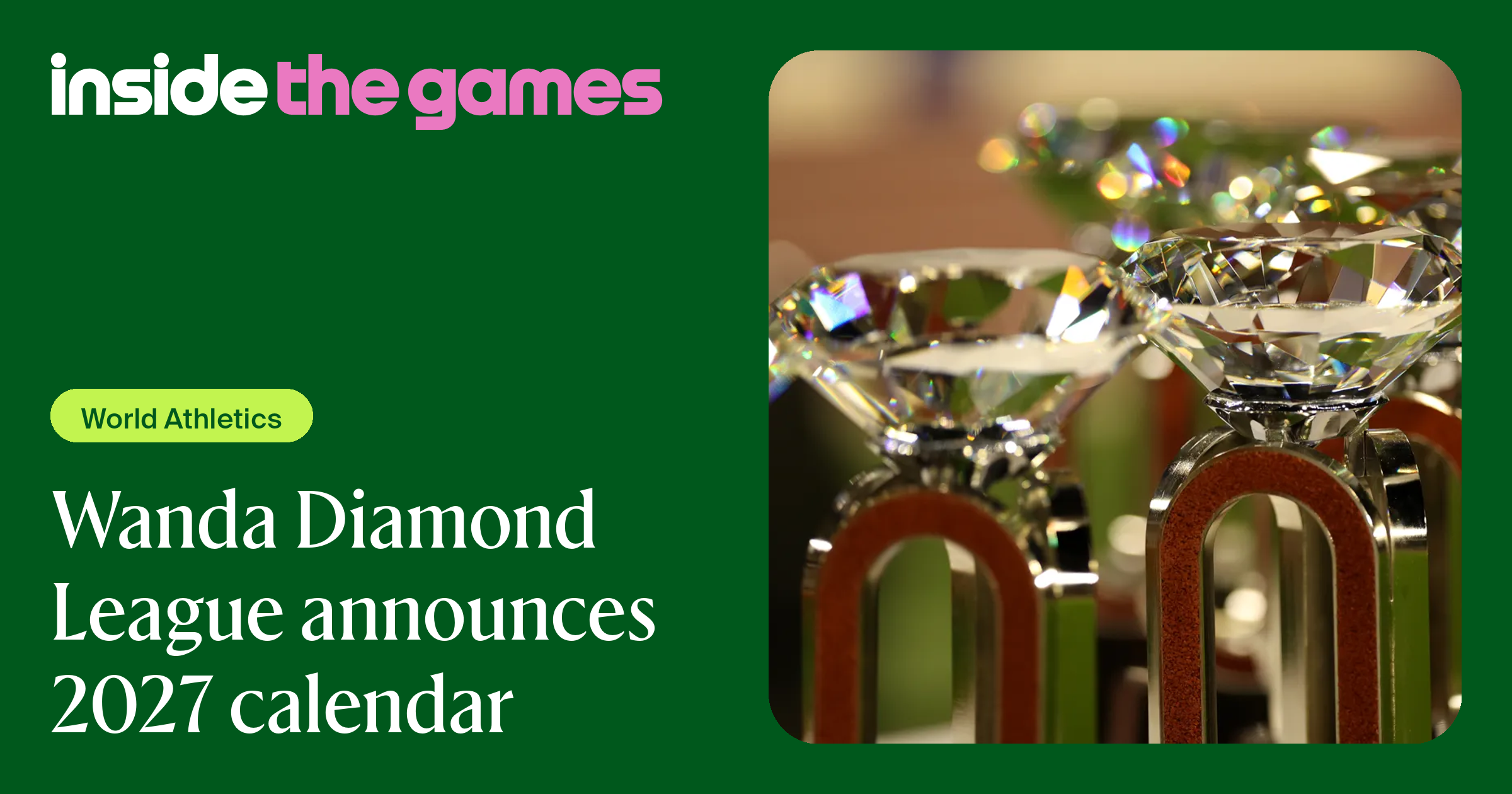 Inside The Games • Wanda Diamond League announces 2027 calendar