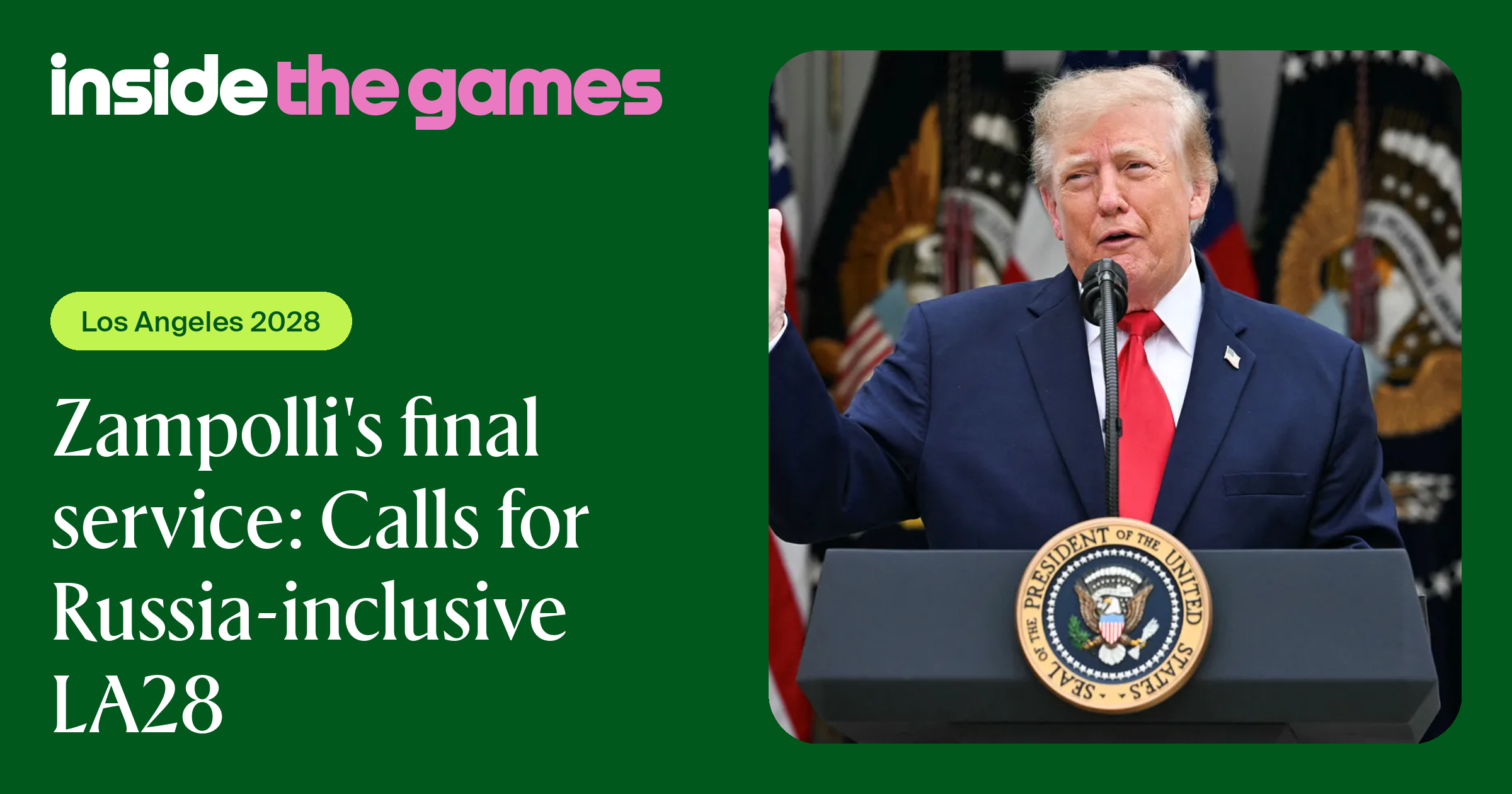 Inside The Games • Zampolli's final service: Calls for Russia-inclusive ...
