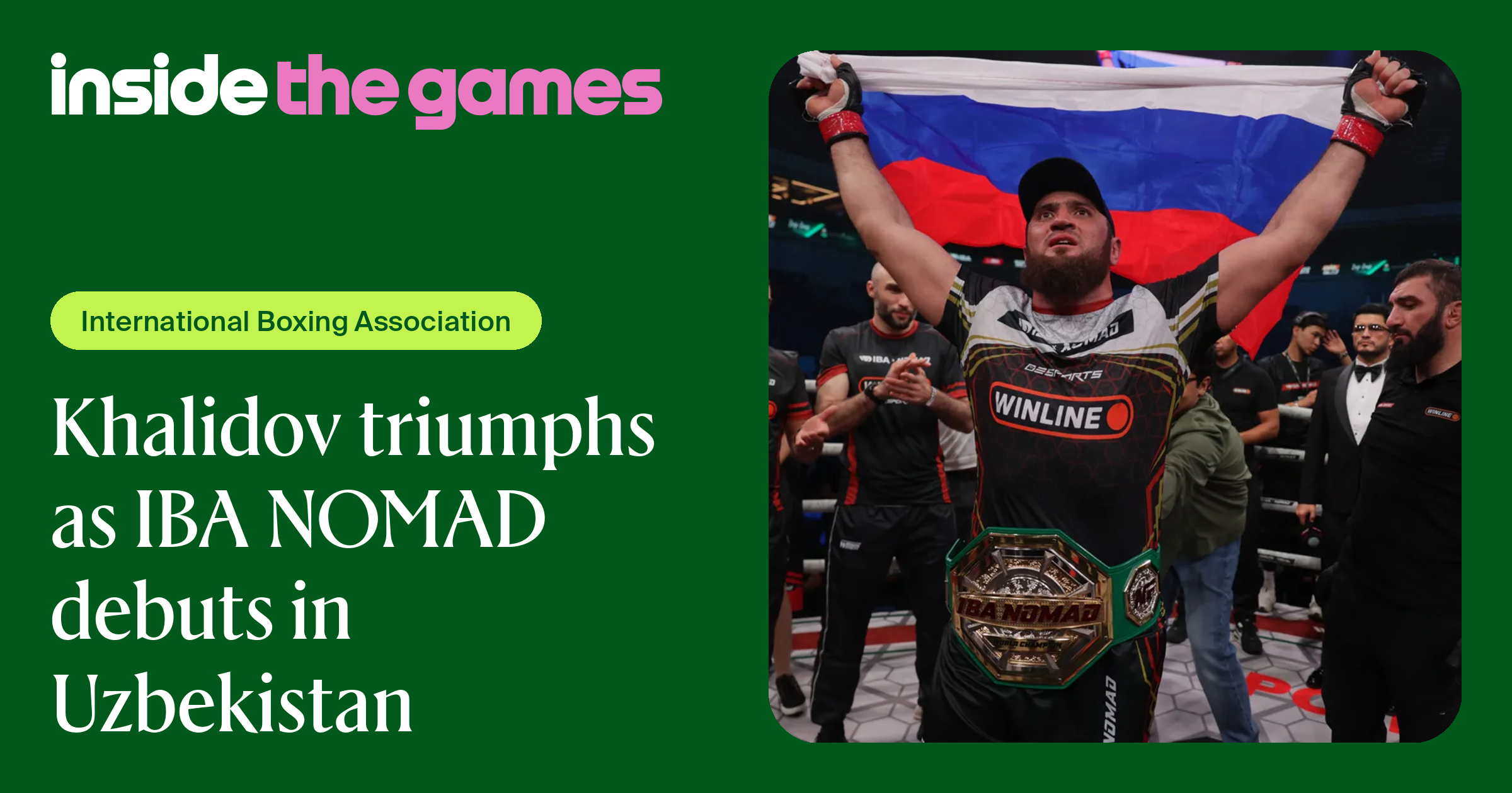 Khalidov triumphs as IBA NOMAD debuts in Uzbekistan