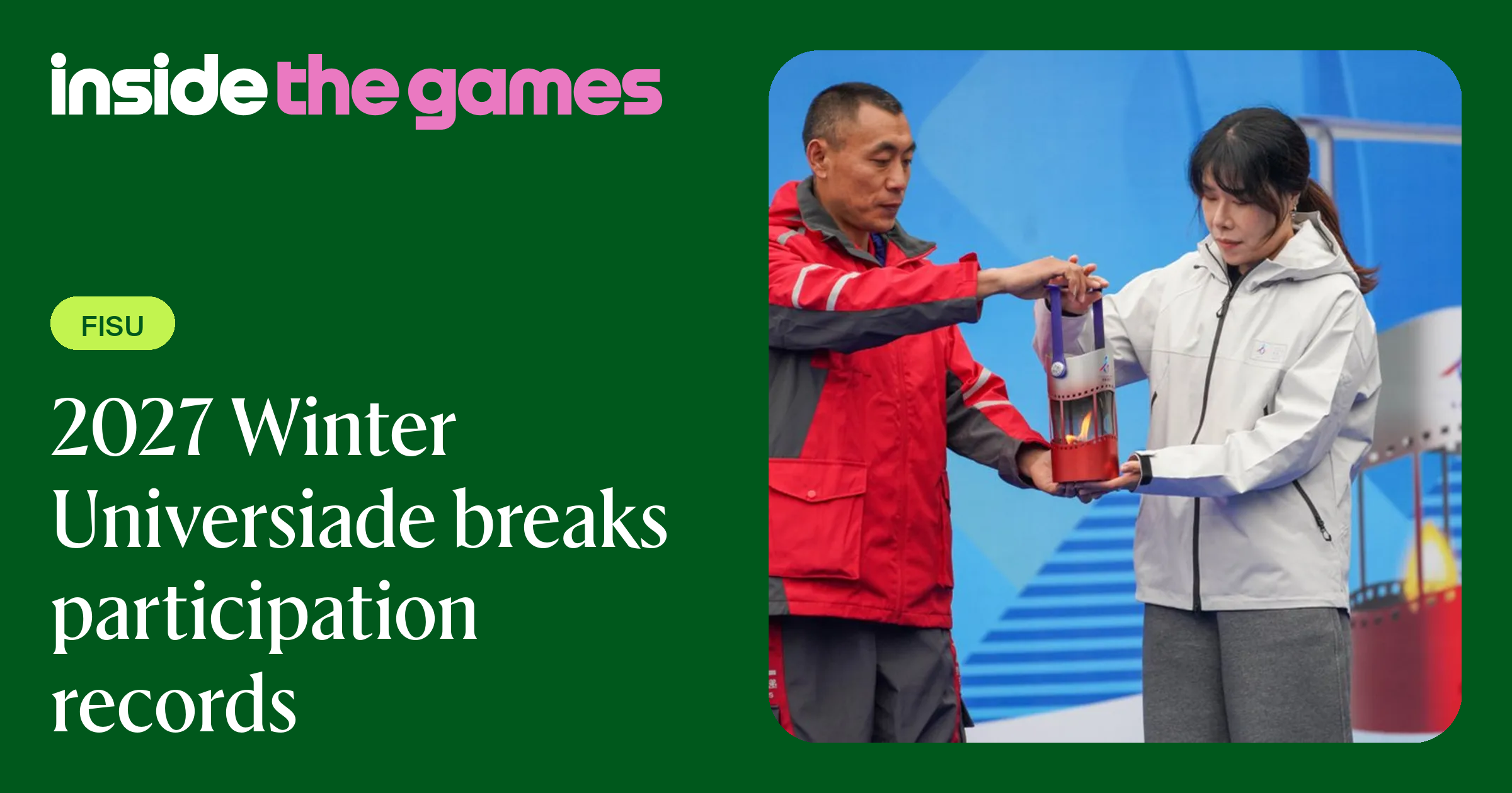 2027 Winter Universiade breaks participation records