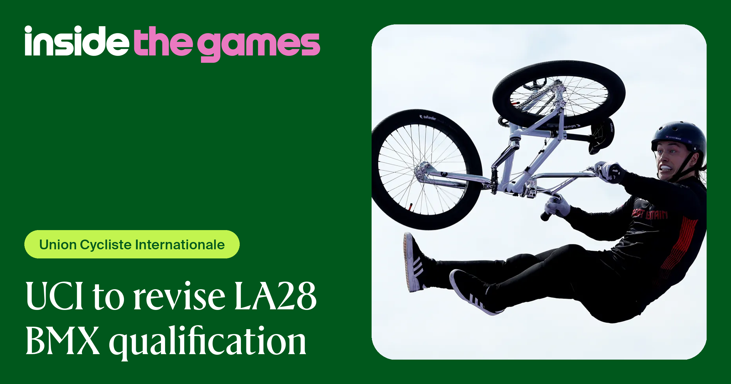 UCI to revise LA28 BMX qualification